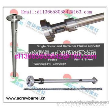 Good Meterial Be Done Screw And Barrel For Plastic Extruder Machine 